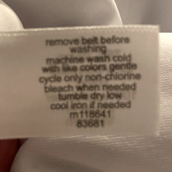 NEW**LANE BRYANT, POCKETS, LONG SLEEVE, LINED BROWN STRIP MIDI DRESS, - Picture 11 of 11